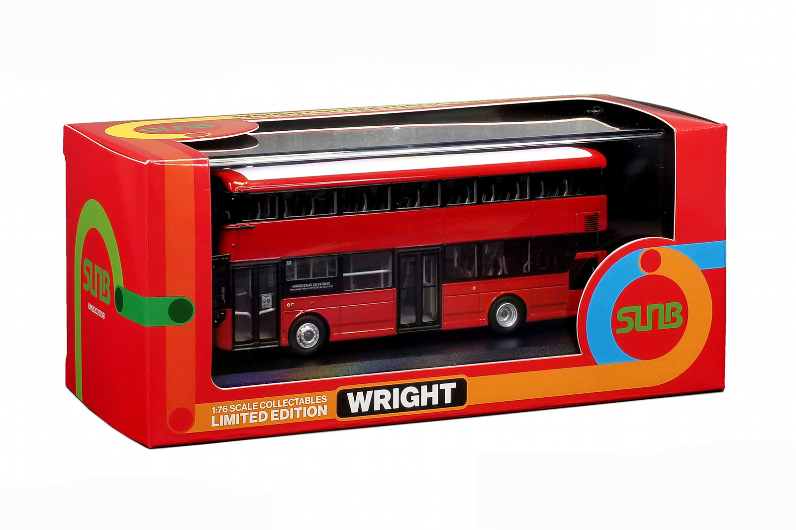 KMB2021108 - Wright StreetDeck - Sun Bus produced by 80M Bus Model